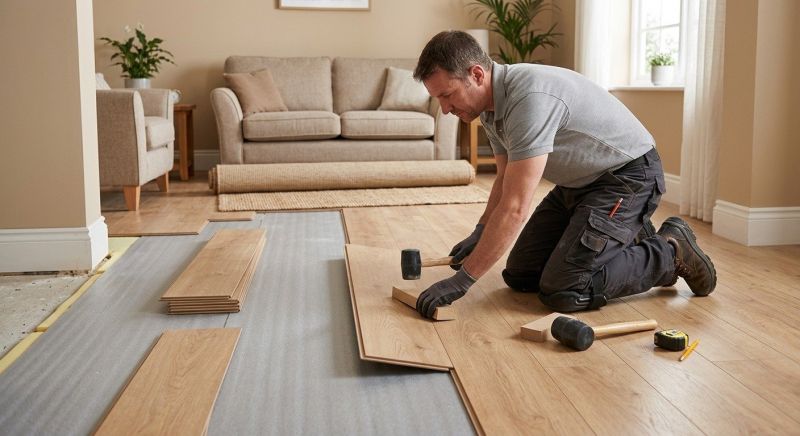 Laminate Floor Installation in Bolton, CT