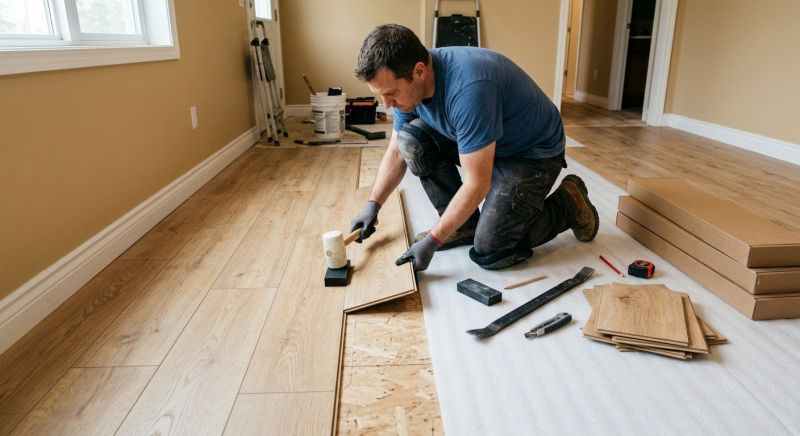 Laminate Floor Installation in Hardwick, MA