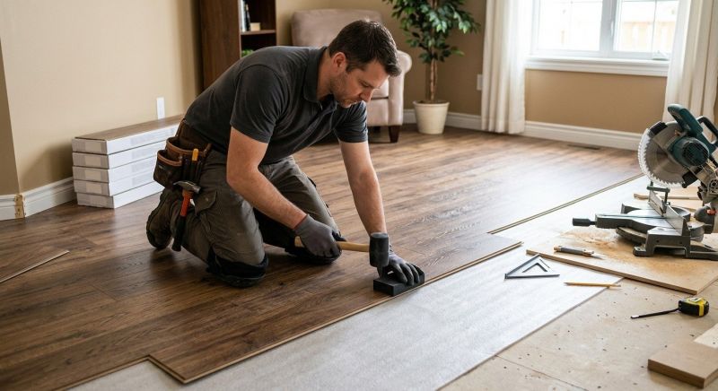 Laminate Floor Installation in Holyoke, MA