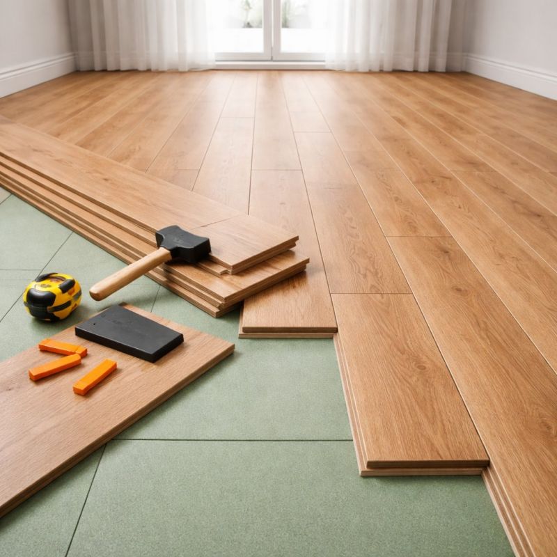 Laminate Floor Installation in North Canton, CT
