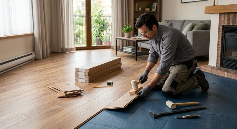 Laminate Floor Replacement in Amherst, MA