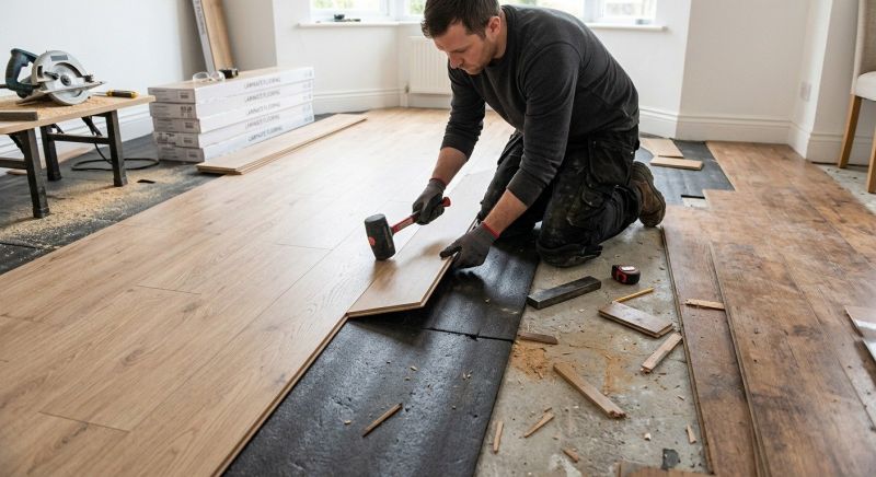 Laminate Floor Replacement in Hadley, MA