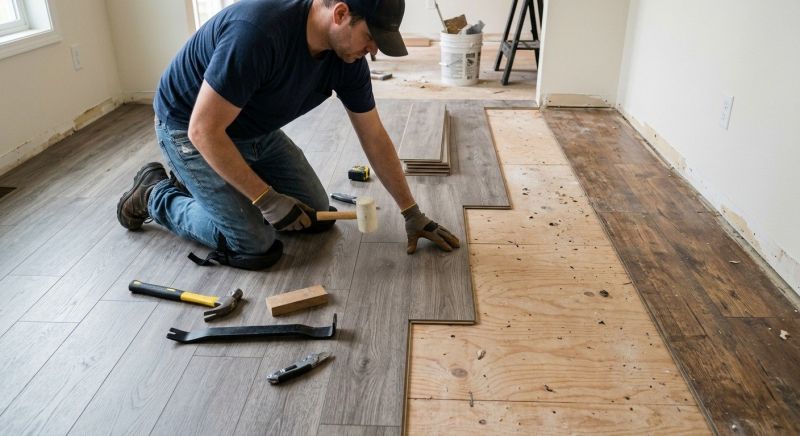 Laminate Floor Replacement in Hatfield, MA