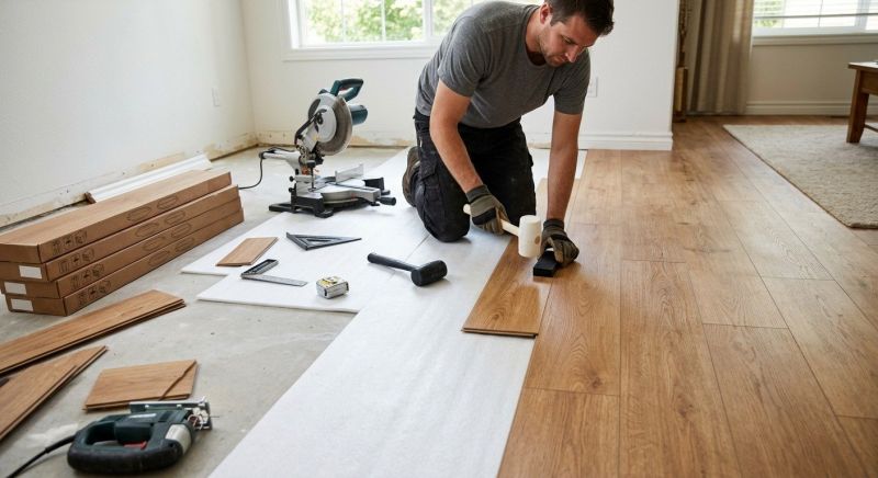 Laminate Floor Replacement in Northampton, MA
