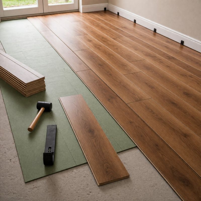 Laminate Floor Replacement in Suffield, CT