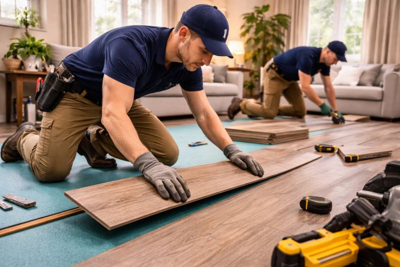 Laminate Floor Replacement in Windsor, CT