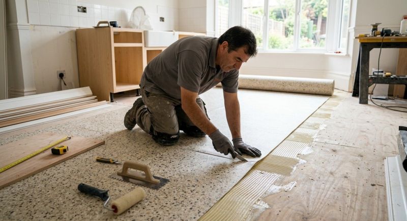 Linoleum Floor Installation in Easthampton, MA
