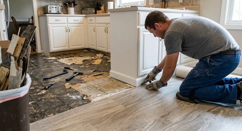 Linoleum Floor Installation in Springfield, MA