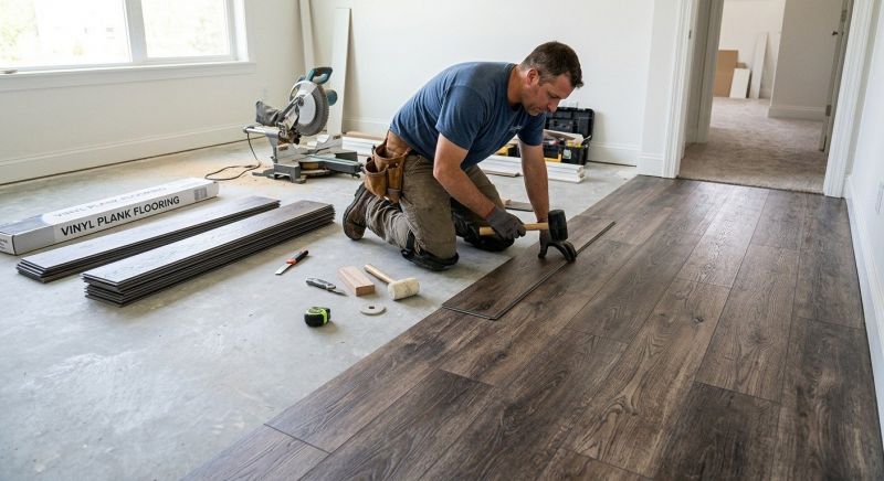 Linoleum Flooring Replacement in Springfield, MA