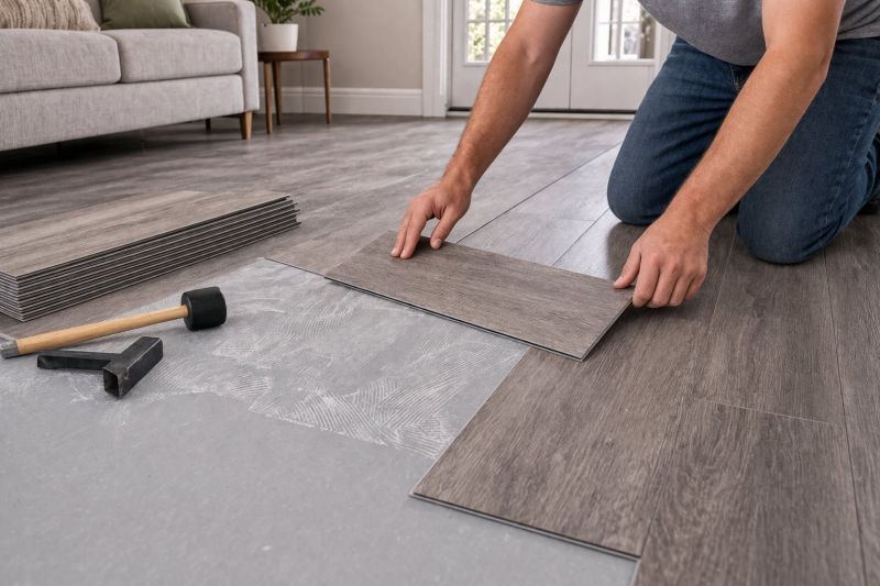 Luxury Vinyl Tile Installation in West Springfield, MA