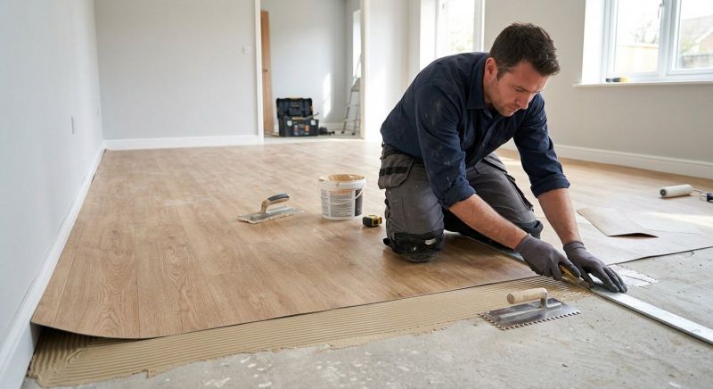 Sheet Flooring Installation in Easthampton, MA