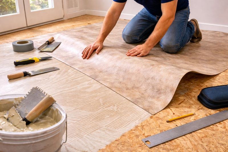 Sheet Flooring Installation in Hadley, MA