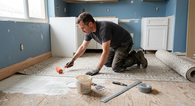 Sheet Flooring Installation in Ware, MA