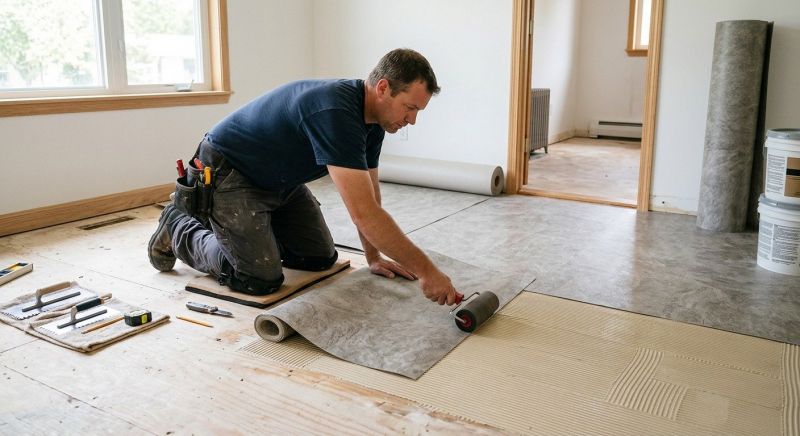 Sheet Flooring Installation in West Springfield, MA