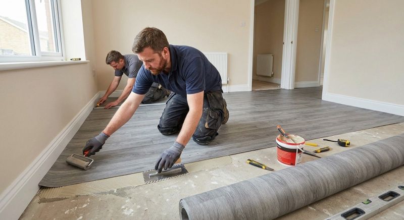 Sheet Flooring Installation in West Suffield, CT
