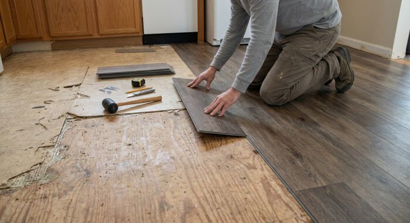Vinyl Flooring Installation in Stafford Springs, CT